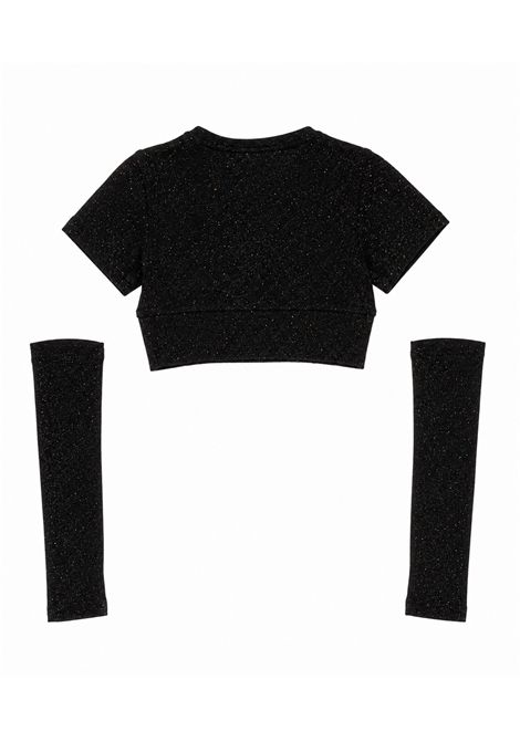 T-shirt maniche removibili Lù-Lù BY MISS GRANT | LL4484NERO